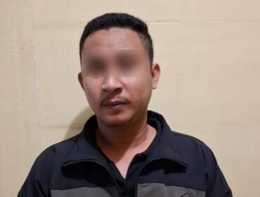 Pria di Kabupaten Konawe ditangkap Buser77 Sat Reskrim Polresta Kendari setelah diduga melakukan tindak pidana penadahan motor curian.Foto: Istimewa
