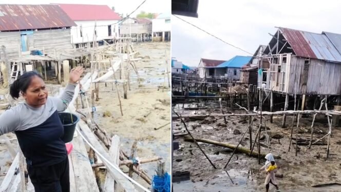 
 Tangkapan layar video seorang warga di Kecamatan Napabalano, Kabupaten Muna, mengeluhkan kondisi jembatan yang tak pernah tersentuh bantuan pemerintah selama 10 tahun. Foto: Istimewa