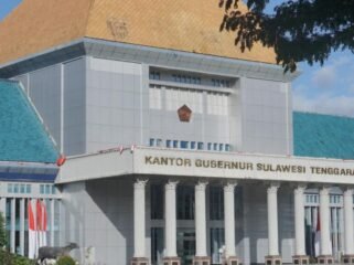 Kantor Gubernur Sulawesi Tenggara. Foto: Istimewa
