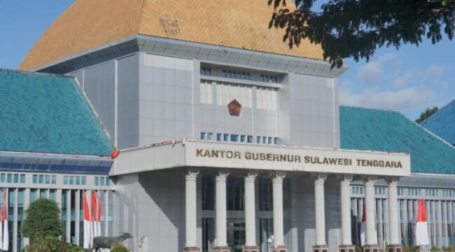 Kantor Gubernur Sulawesi Tenggara. Foto: Istimewa