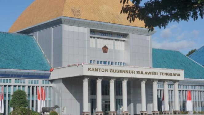 
 Kantor Gubernur Sulawesi Tenggara. Foto: Istimewa