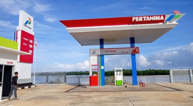 SPBUN PT Jompi Jaya Sentosa yang di Kelurahan Tampo, Kecamatan Napabalano, Kabupaten Muna. Foto: Istimewa