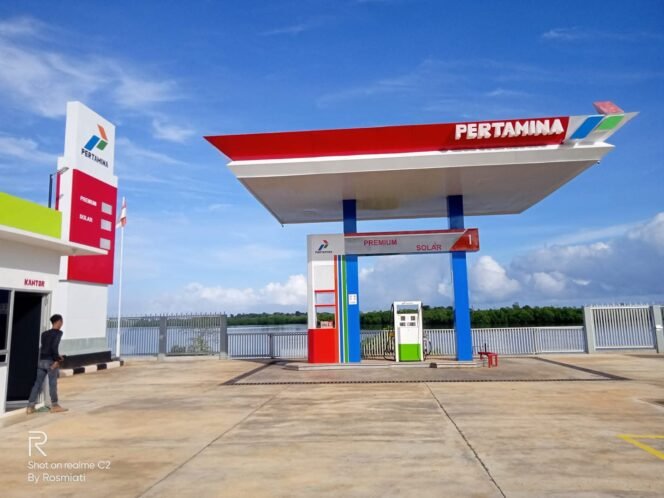 
 SPBUN PT Jompi Jaya Sentosa yang di Kelurahan Tampo, Kecamatan Napabalano, Kabupaten Muna. Foto: Istimewa