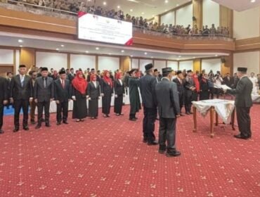 Profesi pelantikan 47 Pejabat Eselon II, III dan IV. Foto: Istimewa