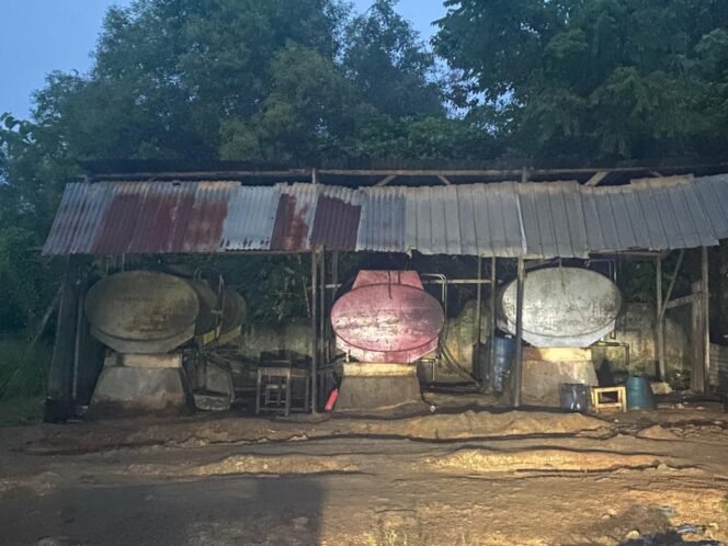 
 Konsorsium Aktivis Revolusioner Sulawesi Tenggara (KARST) soroti dugaan penyalahgunaan BBM subsidi di SPBUN Bokori, Kabupaten Konawe. Foto:Istimewa