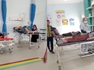 Sebanyak 27 Siswa SMA di Kabupaten Konawe dilarikan ke RS usai mengalami gejala keracunan setelah santap menu MBG. Foto: Istimewa