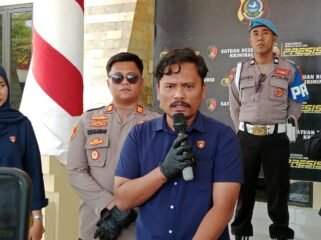 Kasat Reskrim Polresta Kendari, Kompol Welliwanto Malau di Mapolresta Kendari, Selasa (29/9/2026). Foto:Penafaktual.com