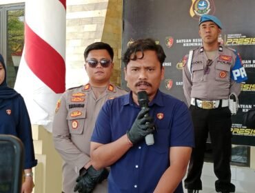 Kasat Reskrim Polresta Kendari, Kompol Welliwanto Malau di Mapolresta Kendari, Selasa (29/9/2026). Foto:Penafaktual.com