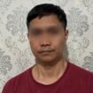 Seorang driver ojek online (ojol) inisial RI (38) ditangkap polisi setelah diduga melakukan aksi begal payudra mahasiswi di Kendari. Foto: Istimewa