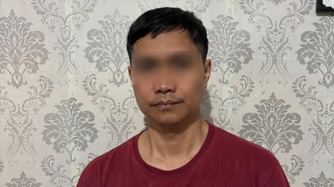 
 Seorang driver ojek online (ojol) inisial RI (38) ditangkap polisi setelah diduga melakukan aksi begal payudra mahasiswi di Kendari. Foto: Istimewa