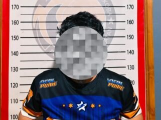 Pria inisial AS (45) ditangkap polisi diduga terlibat tindak pidana penyalahgunaan narkotika jenis sabu di Konawe Selatan. Foto: Istimewa