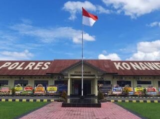 Kantor Kepolisian Resor (Polres) Konawe. Foto: Istimewa