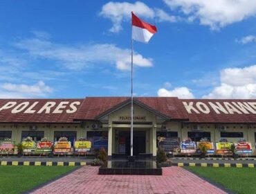 Kantor Kepolisian Resor (Polres) Konawe. Foto: Istimewa