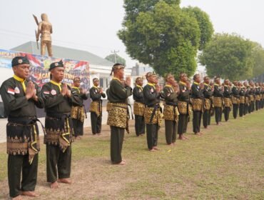 Acara penutupan kegiatan Latihan Kader Pelati (Kadertih) Program Latihan Khusus Sabuk Hitam Tingkat I Pencak Silat Militer, Korem 143/HO.Foto: Istimewa