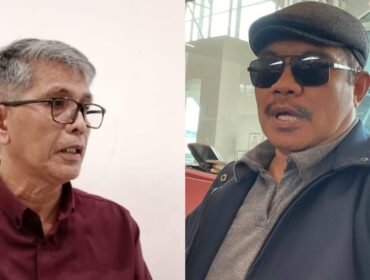 Kolase foto Dekan FISIP UHO, Prof. Eka Suaib (kiri) dan mantan Wakil Dekan III FISIP UHO, Jopang (kanan). Foto: Penafaktual.com