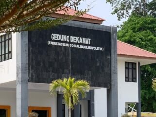 Gedung Dekanat Fakultas Ilmu Sosial dan Ilmu Politik (FISIP) UHO. Foto: Istimewa