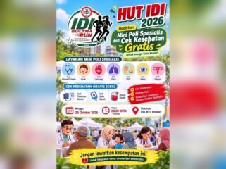 IDI Sultra menggelar bakti sosial dalam tangka HUT IDI 2026.Foto: Istimewa